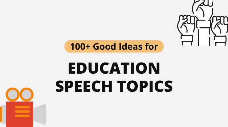 speech topics related to education
